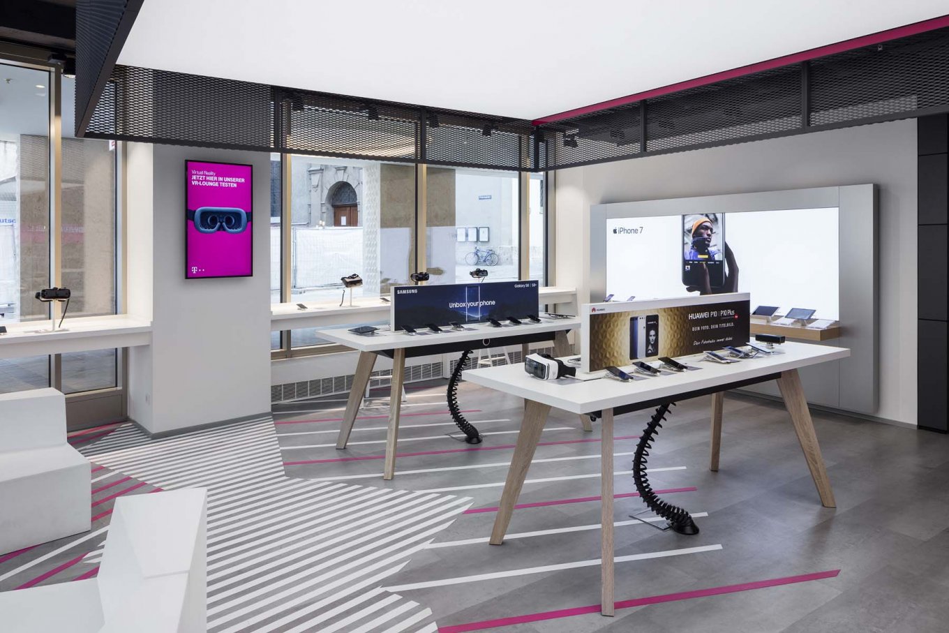 Referenzobjekt Telekom Flagship Store - wineo