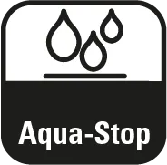 Icon Laminatboden Aqua-Stop-Technologie mit 3 Wassertropfen