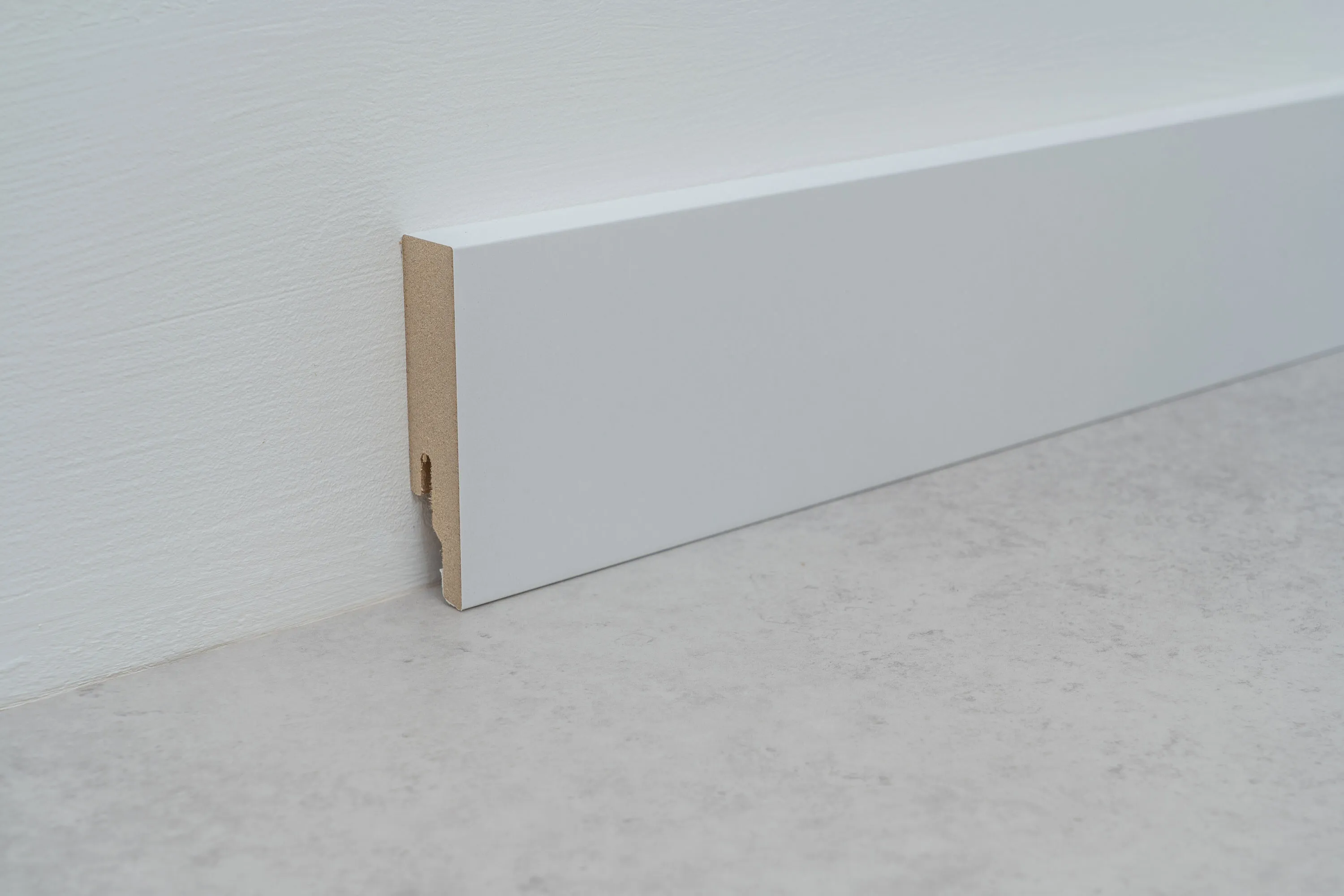 Accessori | Skirting board Classic White 18 x 80 x 2380 mm